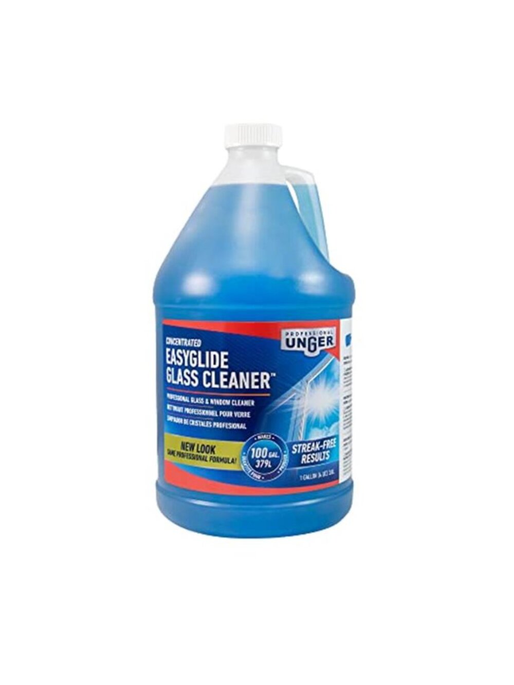 Professional Streak-Free EasyGlide Glass Cleaner Concentrate, 1 Gallon